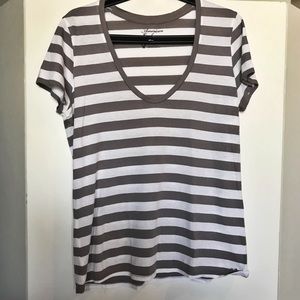 American Eagle Striped T-Shirt